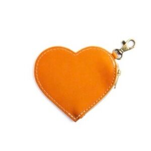 Portland Leather Clementine Heart Pouch